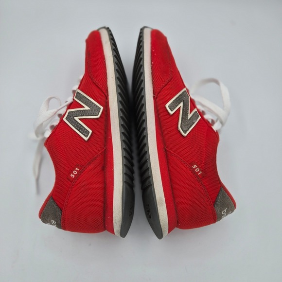 New Balance 501 Red Sneakers Women's Athletic Shoes Running Walking - Picture 9 of 11